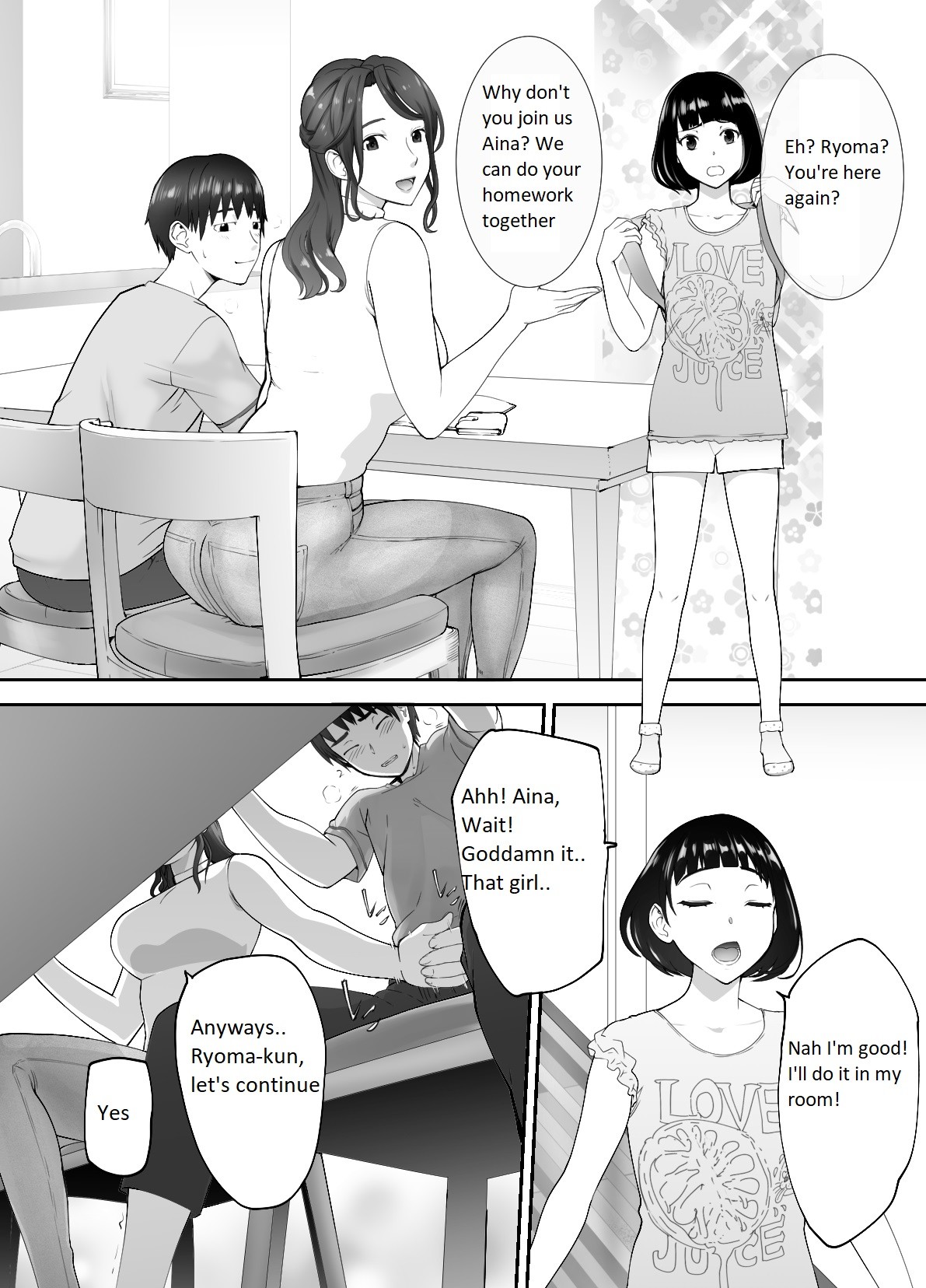 Hentai Manga Comic-My Childhood Friend is Doing It with My Mom 2-Read-18